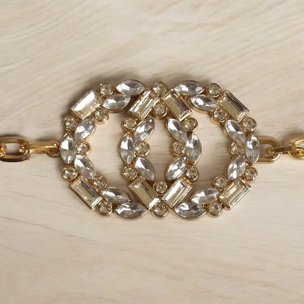 Gold Elegant Adjustable Chain Belt